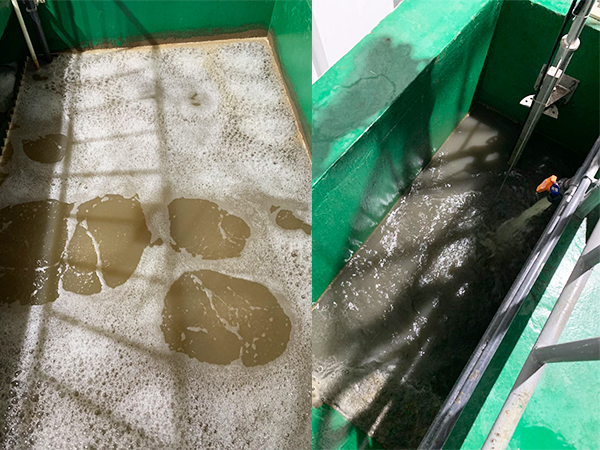 走訪南通某紡織公司印染廢水處理項目