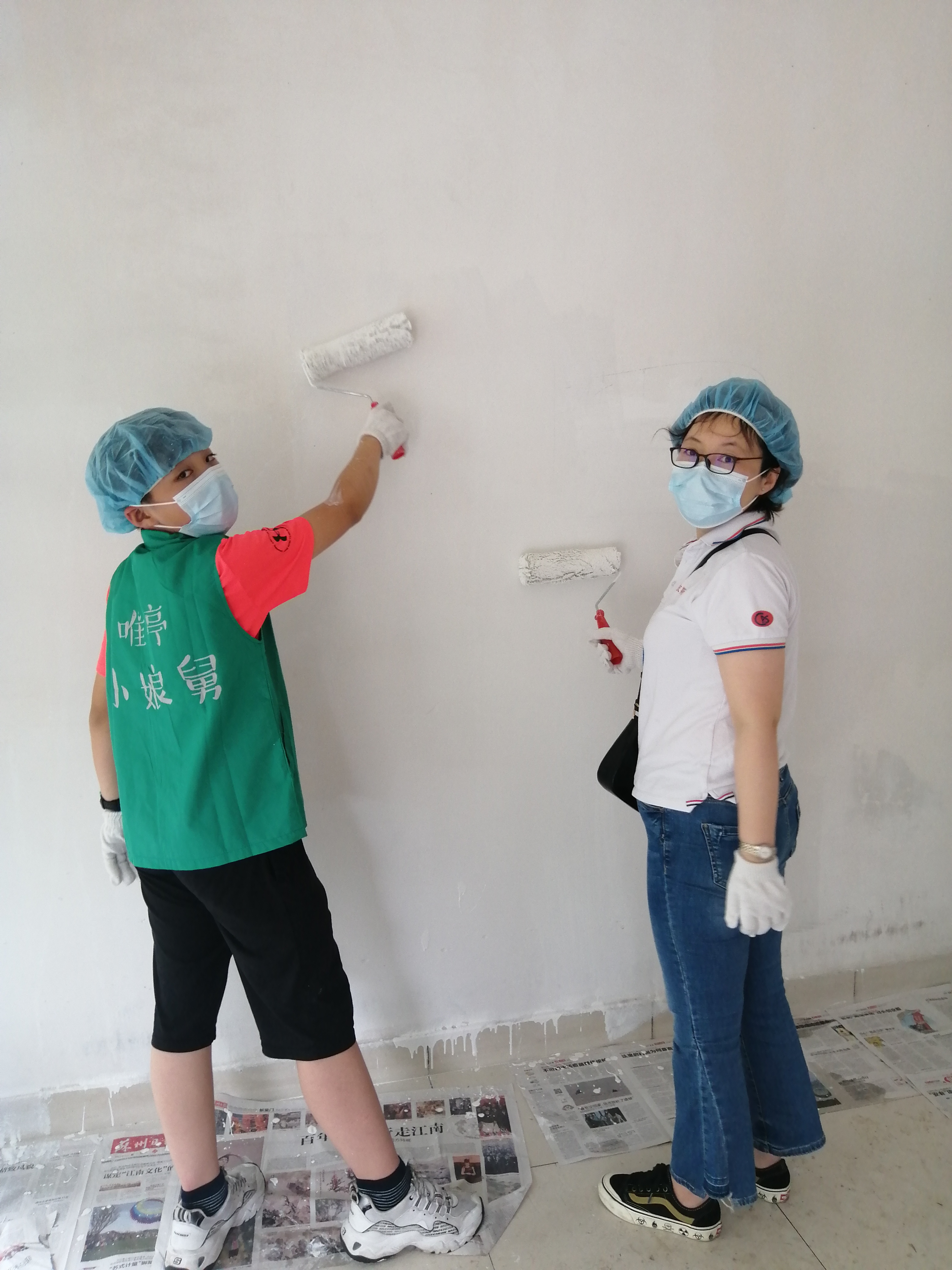 依斯倍環(huán)保參加施家浜街道文明樓道共建